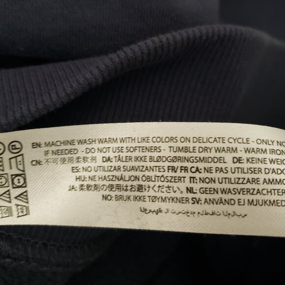 Ariat Large Rebar Aztec Flag Graphic Hoodie Hooded Sweatshirt Navy Blue 10041466 - Picture 9 of 11